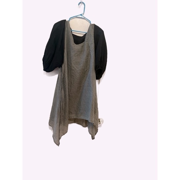 100% gauze like cotton tunic top. OS - Picture 3 of 3